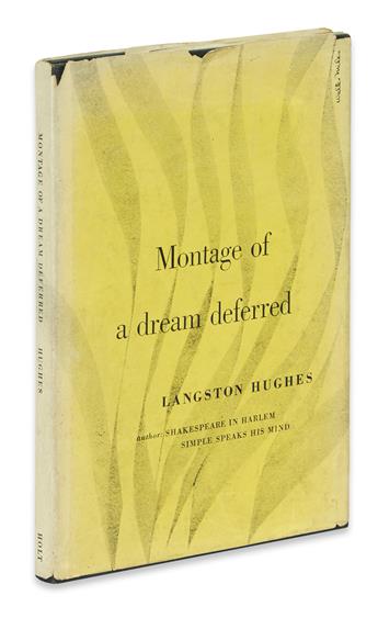 (LITERATURE.) Hughes, Langston. Montage of a Dream Deferred.